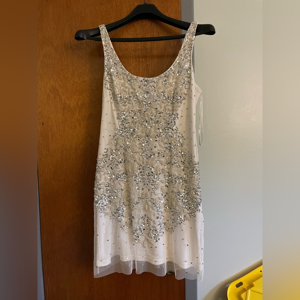 Adrianna Papell beaded dress
